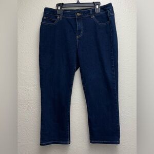 Michael Kors Blue Denim Capri Women’sJeans Size 8 (20.5” Inseam; 9.5” Rise ) EUC